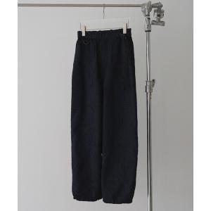 パンツ anuke Jacquard Drawstring Pants レディース