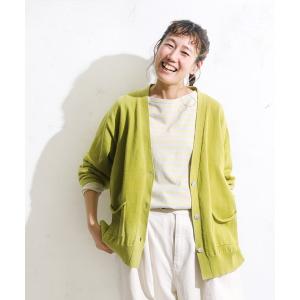 「soulberry」 ニットカーディガン L イエロー レディース