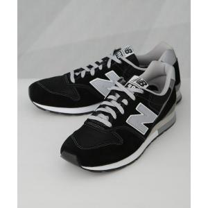 「New Balance」 ローカットスニーカー 27 ブラック メンズ