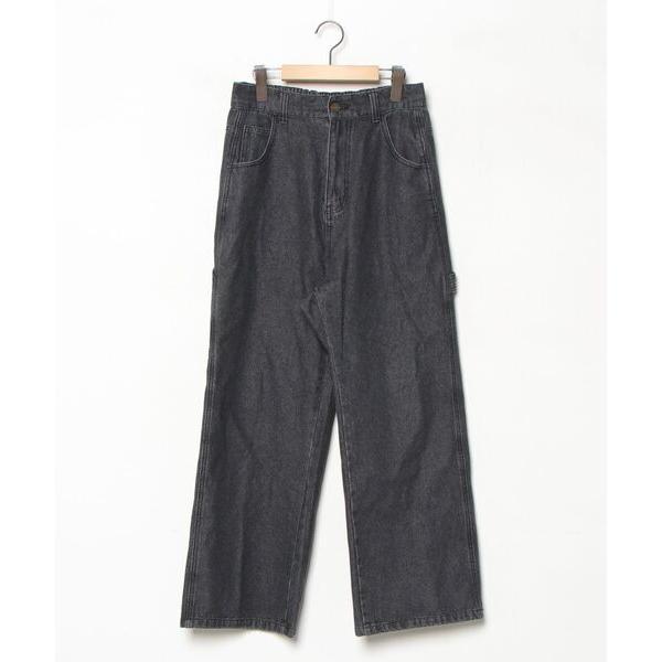 「Java」 デニムパンツ LARGE ブラック レディース
