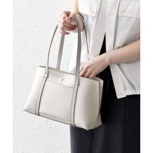 「SHIPS any」 トートバッグ ONE SIZE ライトグレー レディース