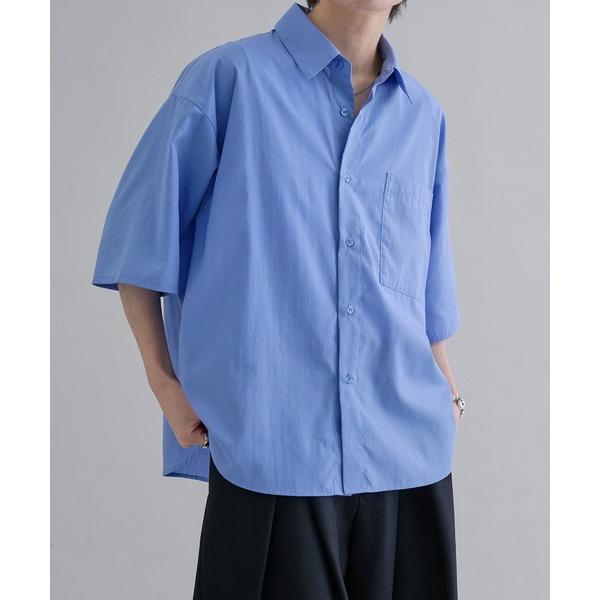 「epnok」 半袖シャツ SMALL ブルー メンズ