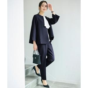 「coca（coca）」 セットアップ S ネイビー レディース