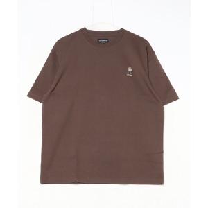 「coen」 半袖Tシャツ M ダークブラウン メンズ
