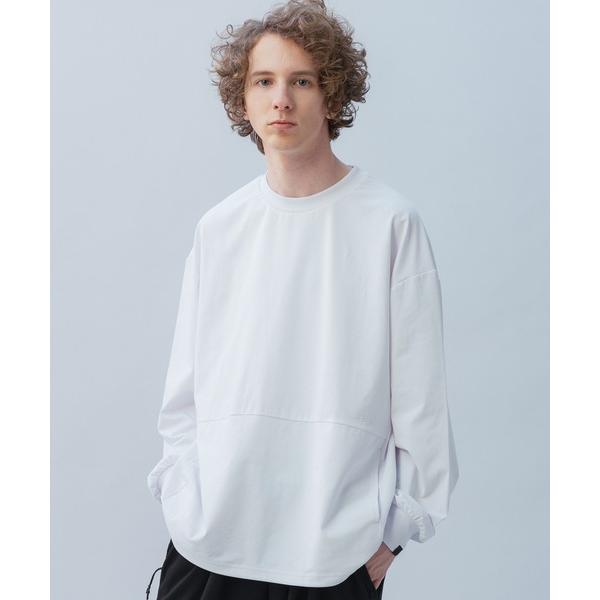 「+phenix」 長袖Tシャツ M ホワイト メンズ