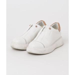 「JILL STUART」 ローカットスニーカー 22.5cm ホワイト レディース