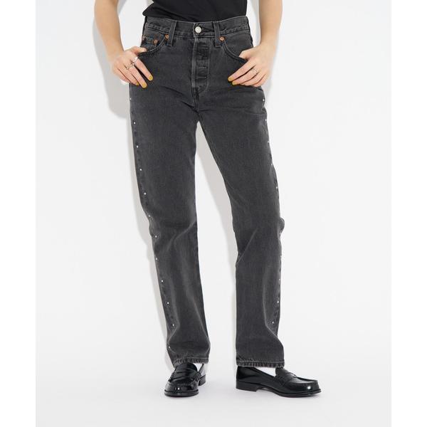 「Levi's」 デニムパンツ 27inch ブラック レディース