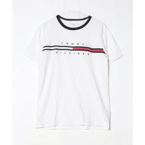 「TOMMY HILFIGER」 半袖Tシャツ S ホワイト レディース