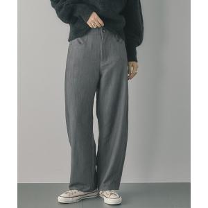 「saloon」 パンツ MEDIUM グレー レディース