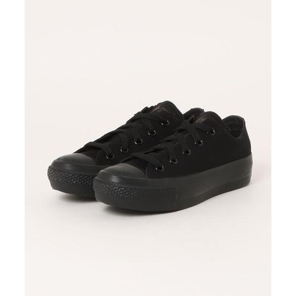 「CONVERSE」 ローカットスニーカー 5h ブラック レディース