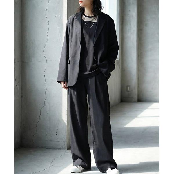 「antiqua」 ジャケット MEDIUM ブラック レディース