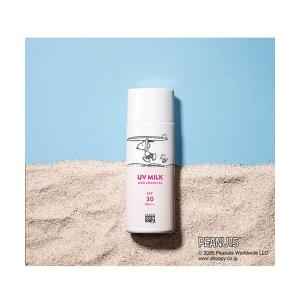ベビー 「SPF30/PA+++」 MammaBabby SNOOPY ノンケミカルUVミルク ママベビー
