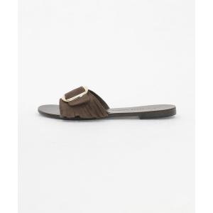 シューズ 「NICOLAS LAINAS」フリンジバックル フラット サンダル「 Select by EMMEL REFINES 」 レディース｜ZOZOTOWN Yahoo!店