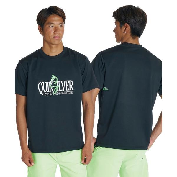 tシャツ 速乾 QUIKSILVER メンズ QS SIGN SS 半袖Tシャツ 速乾 UPF50+...