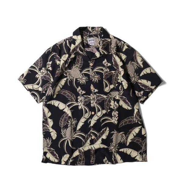 アロハシャツ シャツ 半袖 HOUSTON アロハシャツ レーヨン(PINEAPPLE) メンズ レ...