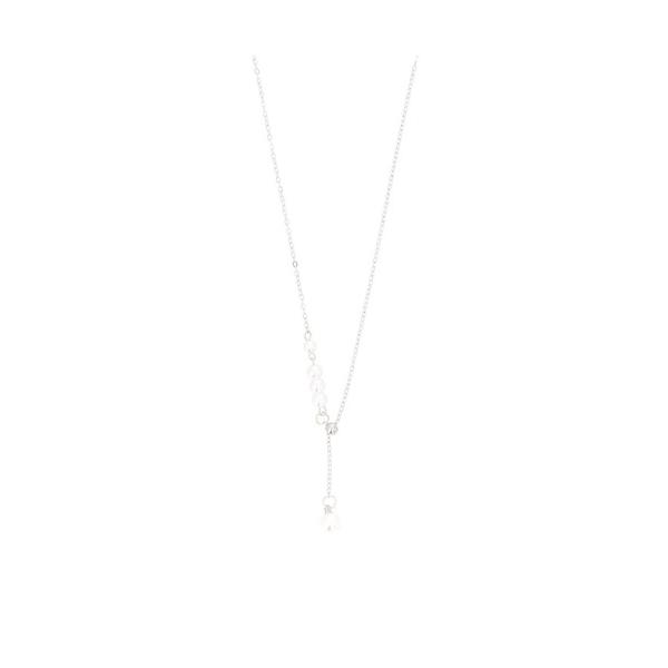 ネックレス Y字パールネックレス レディース メンズ