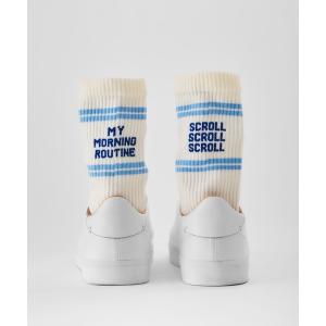 靴下 SPORTS SOCKS-MORNING ROUTINE レディース メンズ