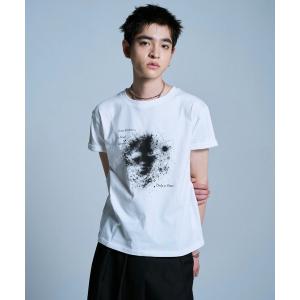 tシャツ GRAPHIC SPACE RHINESTONE TEE / ラインストーンスペースグラフィックTシャツ メンズ レディース
