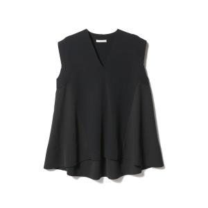 ニット セーター ESTNATION / サーブル ジョーゼットコンビ Vネックニット レディース