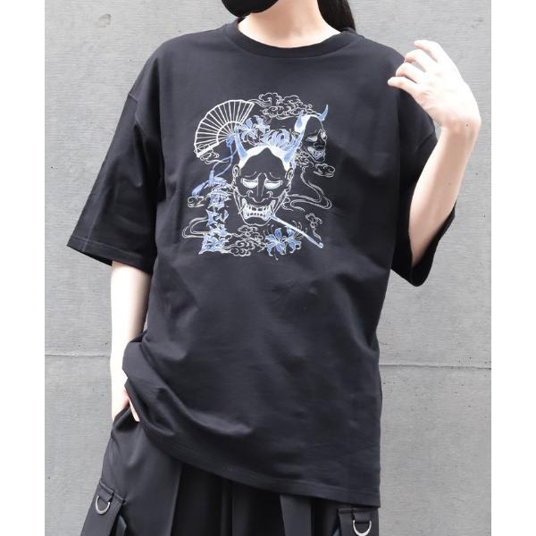 tシャツ 般若×煙管Ｔシャツ メンズ