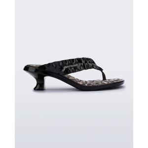 サンダル MELISSA THONG KITTEN HEEL + GANNI AD レディース