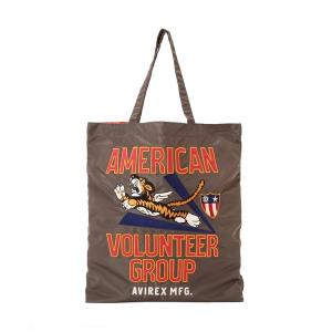 トートバッグ 「WEB限定」NYLON TOTE BAG ”TIGER” / ナイロン トートバッグ タイガー / AVIREX / アヴィレックス