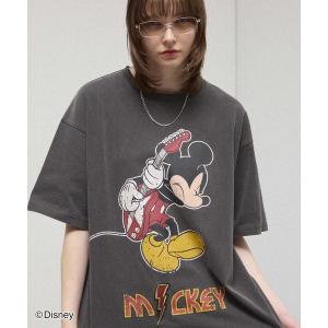 tシャツ 「Exclusive」 「Disney」 Vintage Rock'n Roll Tee / 別注 ヴィンテージライク ディズニー ロックTシャツ メンズ レディース｜ZOZOTOWN Yahoo!店