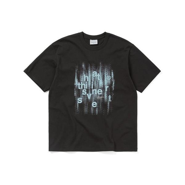 「thisisneverthat」 半袖Tシャツ S ブラック メンズ