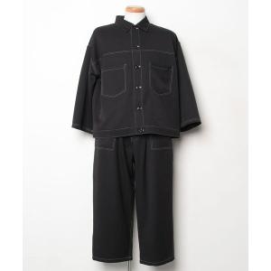 「BASQUE magenta」 セットアップ LARGE ブラック系その他 メンズ