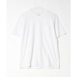 「THE NORTH FACE」 半袖Tシャツ S ホワイト メンズ