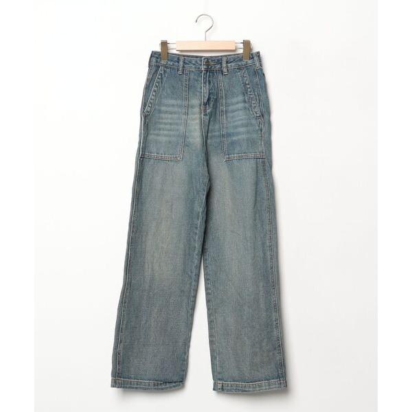 「Java」 デニムパンツ MEDIUM ブルー レディース