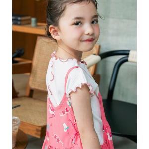 tシャツ メロウリブ半袖Tシャツ キッズ 子供服 女の子