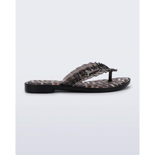 サンダル MELISSA FLIP FLOP SLIM + GANNI AD レディース