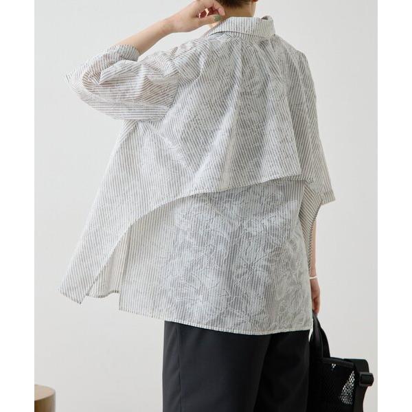 ブラウス シャツ バックデザインシャツ「SUM1 STYLE」 レディース