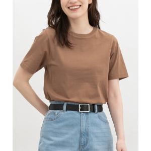 tシャツ 半袖 「ＵＶカット」こだわり綿コンパクトＴ レディース