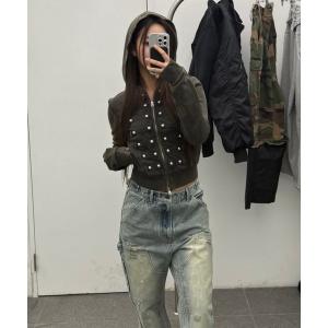 パーカー 「LAMPOON」ナポレオンスエットパーカー レディース