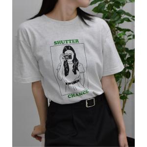 tシャツ SHUTTER CHANCE　 デザインプリントTシャツ メンズ レディース