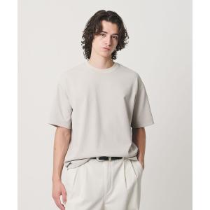 tシャツ 速乾 Air Dobby ワイドテーパード クルーネック Tシャツ ヨコストレッチ 吸水速乾 ウォッシャブル メンズ