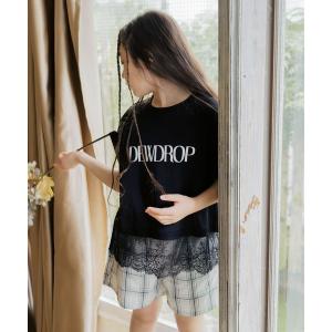 tシャツ RICH COOLレースロゴプルオーバー/802084 キッズ 子供服 女の子