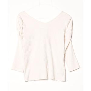 「JILL by JILL STUART」 長袖カットソー FREE ベージュ レディース