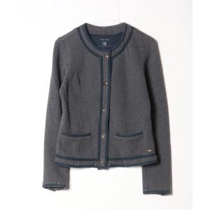 「TOMMY HILFIGER」 カーディガン S グレー メンズ