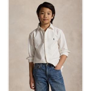 ラルフローレン ブラウス シャツ ガーメントダイド コットン オックスフォード シャツ キッズ 子供服 男の子