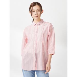 ブラウス シャツ コットンボイルチュニックシャツ レディース