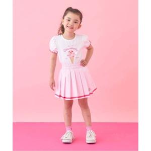 新品未使用タグ付きHer lip toフリースミニスカートピンク Lycee mine（リセマイン） 【サーティワン アイスクリーム】プリーツ