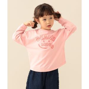 tシャツ スマイル ビッグ ロングスリーブ Tシャツ 2026FW（90〜140cm）通園 通学 カジュアル プチプラ キッズ キッズ 子供服 男の子 女の子