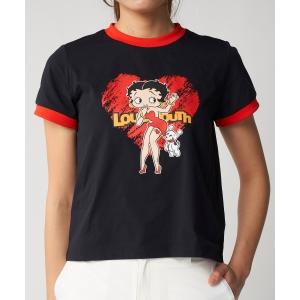 tシャツ 半袖 「Loudmouth:ラウドマウス」レディース ベティ・ブープ / BETTY BOOPコラボTシャツ レディース