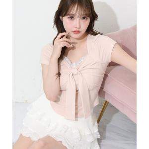 Darich（ダーリッチ） 半袖Tシャツ FREE サックスブルー レディース