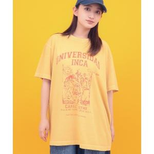 tシャツ 半袖 Orale! インカユニバーシティカパックＴシャツ レディース