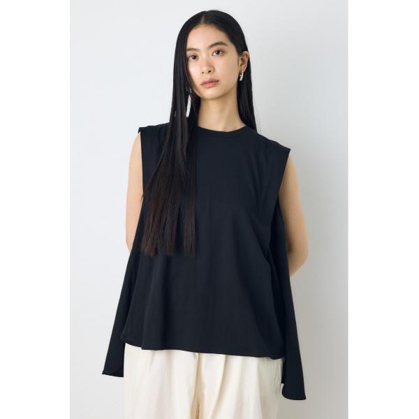 tシャツ リュクスフローノースリフレアカットトップス レディース