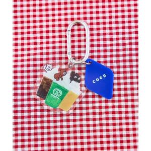 キーホルダー 「DOMDOM（ドムドム）×coen」アクリルキーホルダー